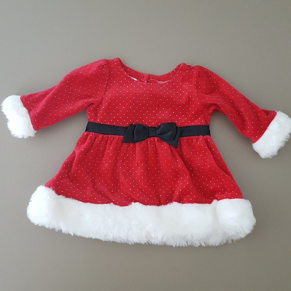 Christmas Dress Mrs. Santa Claus Size 0-3M